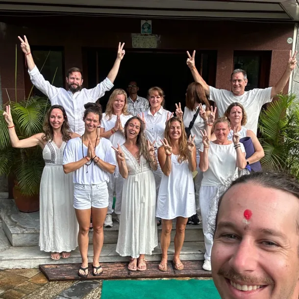 yoga at hotel tulsi pokhara